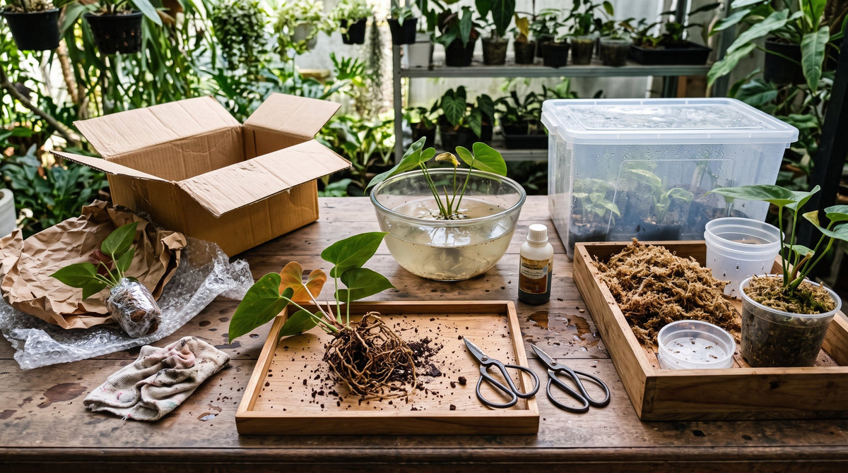How to Rehab imported Plants after Shipping