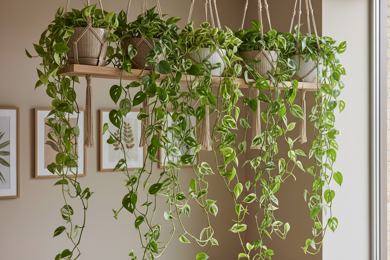 Best Trailing Houseplants for Shelves and Hanging Baskets
