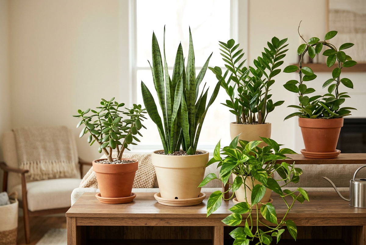 Best Indoor Plants for People Who Always Forget to Water