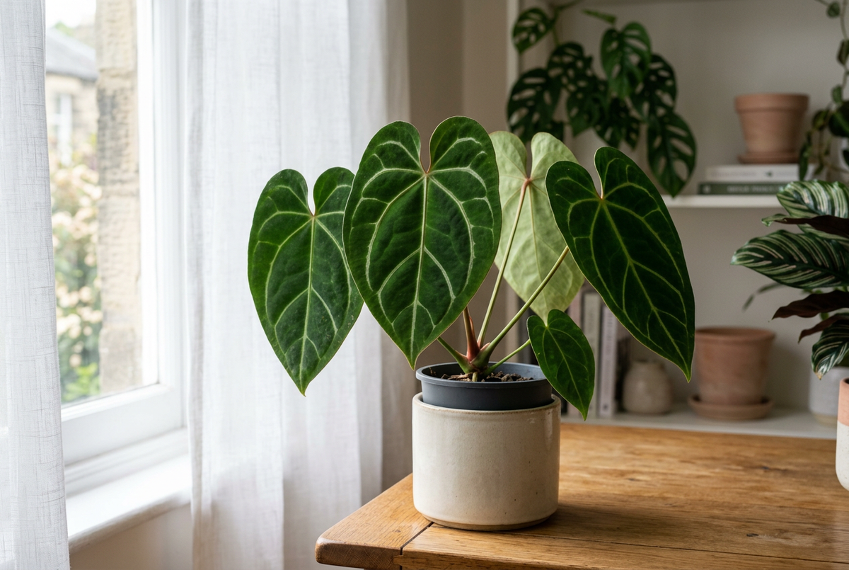 The Secret to Growing Beautiful Velvet Anthuriums Indoors