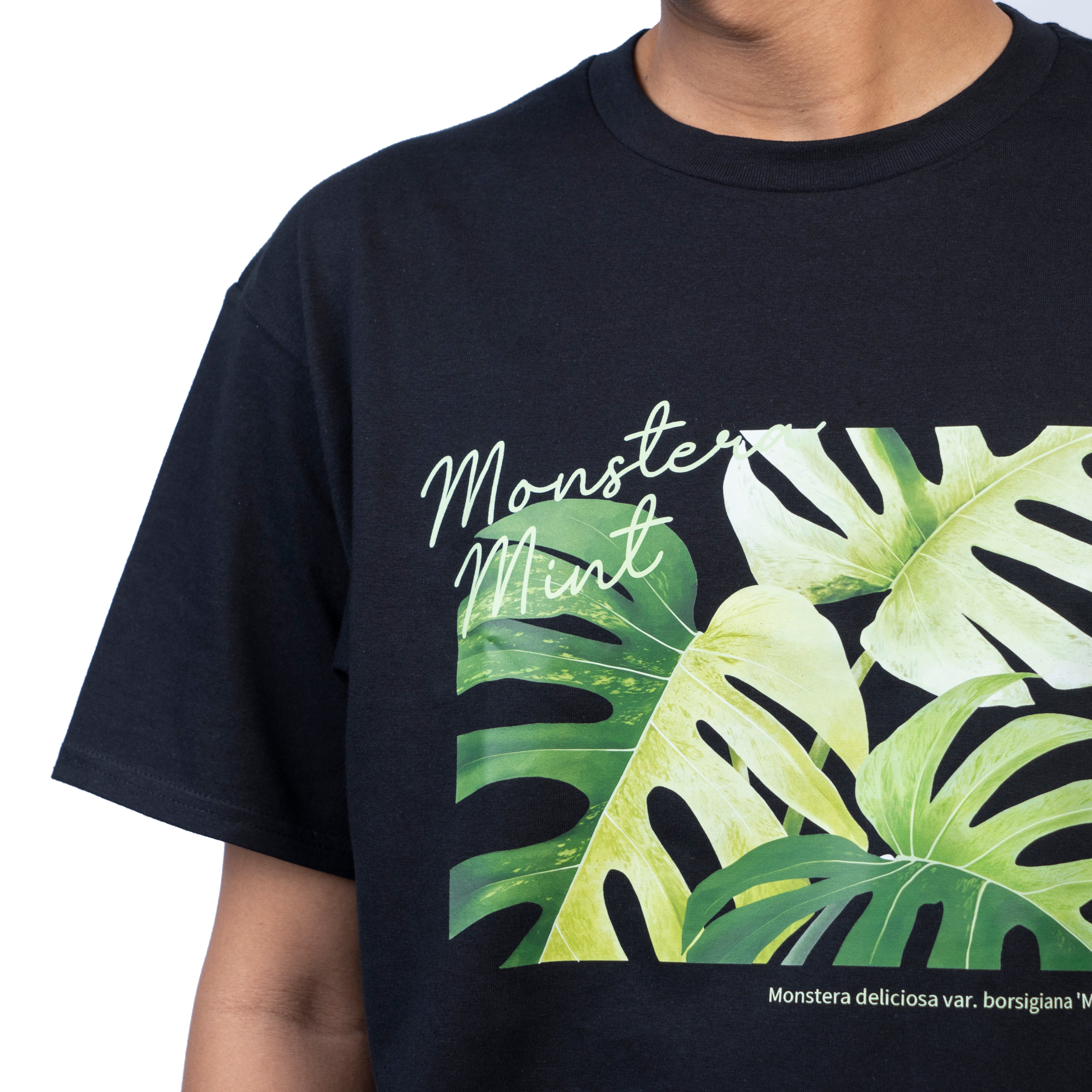 T-shirt monstera mint